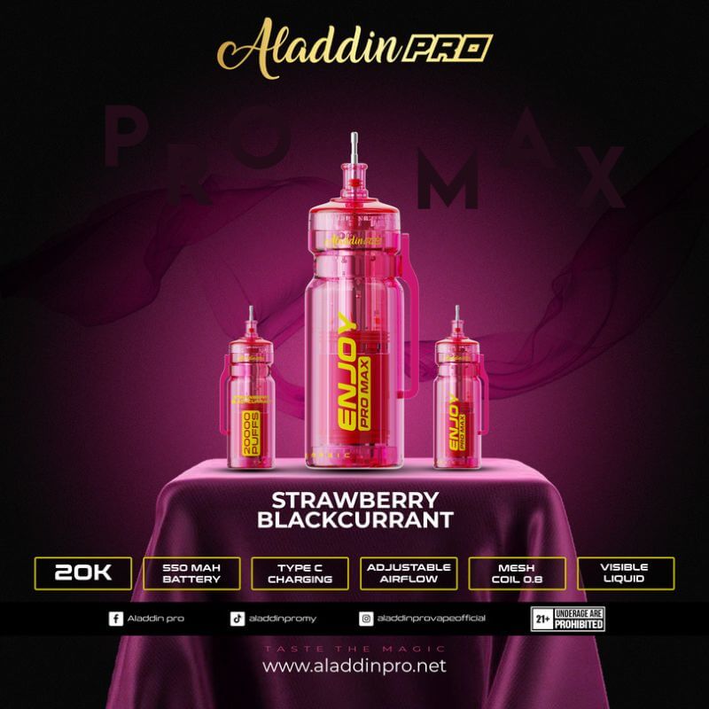 SGVape-Aladdin-Pro-Max-20k-Strawberry-Blackcurrant-SG-Vape-Party