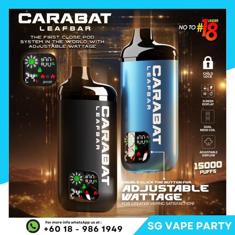 SGVape-CARABAT-LEAFBAR-15000-SG-Vape-Party