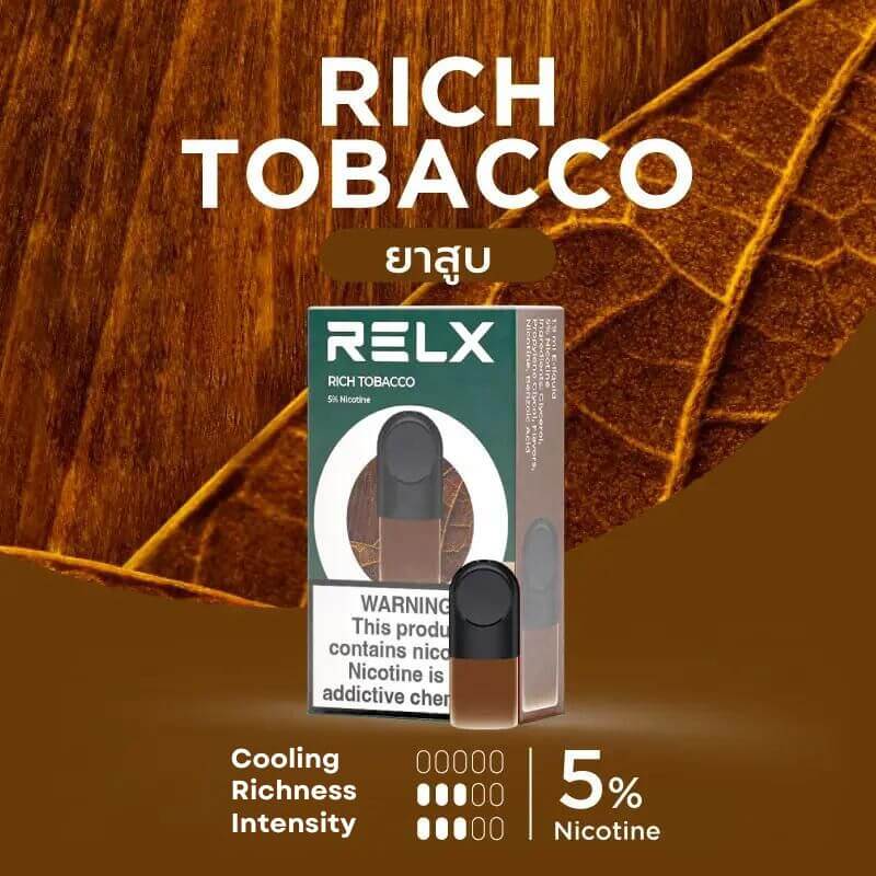 SGVape-RELX-Infinity-Pod-Rich-Tobacco-SG-Vape-Party