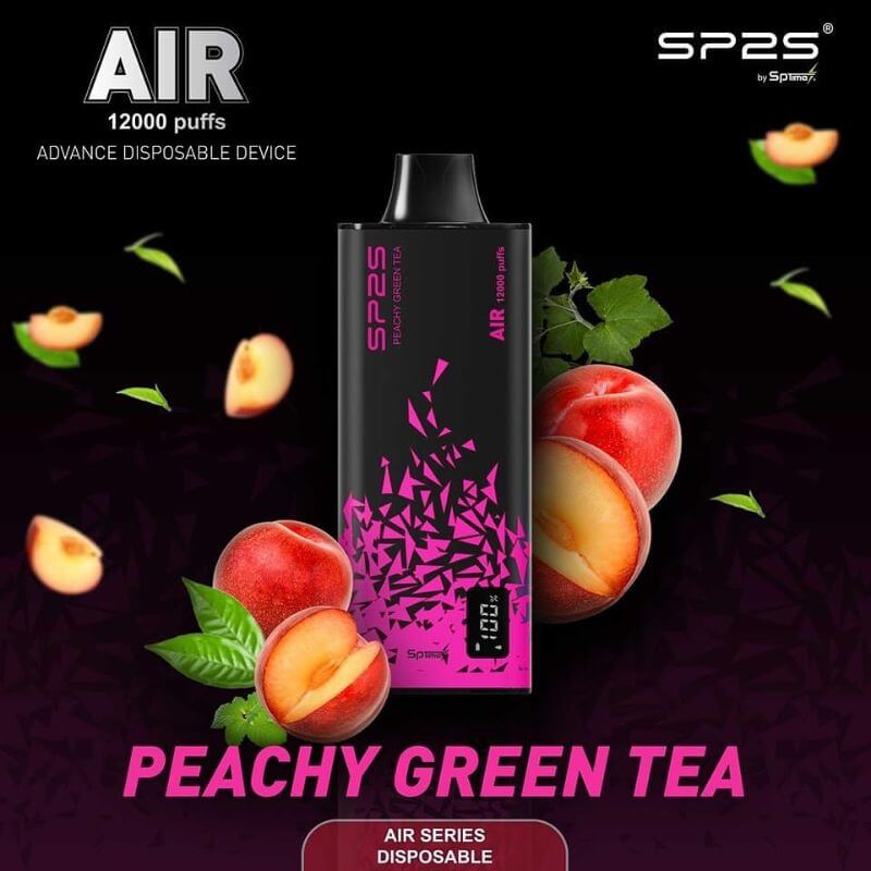 SGVape-SP2s-AIR-12000-PEACHY-GREEN-TEA-SG-VAPE-PARTY