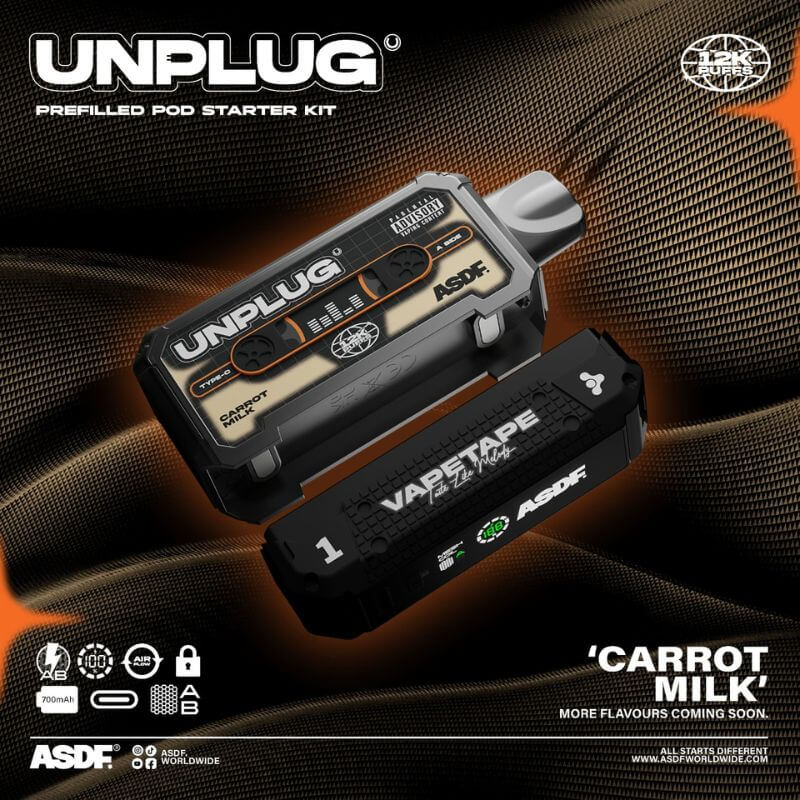 SGVape-VAPETAPE-UNPLUG-KIT-CARROT-MILK-SG-Vape-Party
