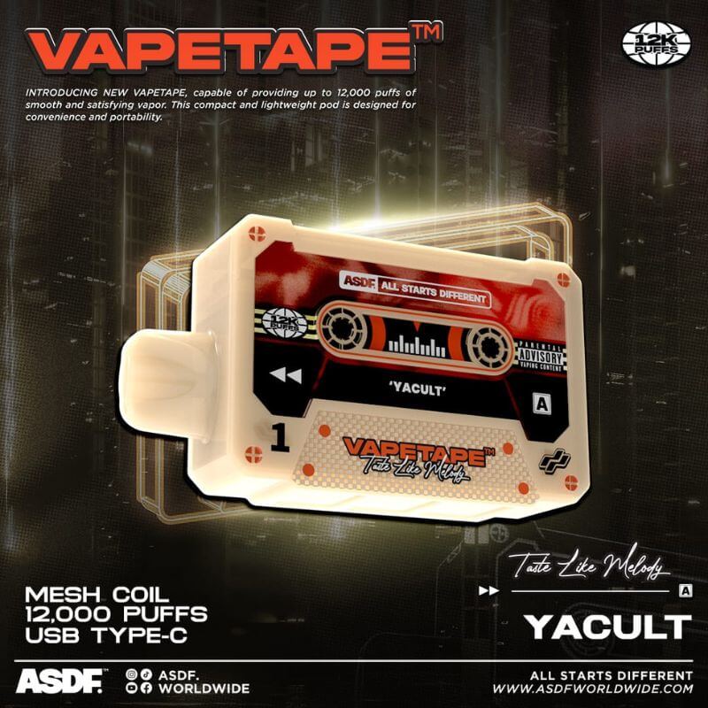 SGVape- Vapetape-12K-Yacult